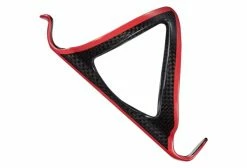 Porte Bidon Supacaz Fly Carbon Rouge Noir / Fluo / Rose