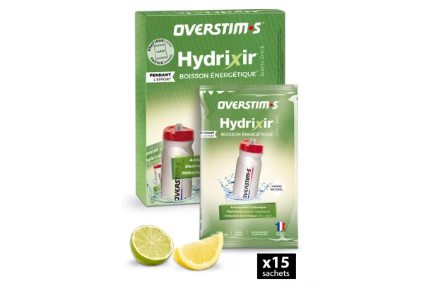 Boisson Énergétique Overstims Hydrixir Antioxydant 15 Sachets Citron 3 Boisson Énergétique Overstims Hydrixir Antioxydant 15 Sachets Citron