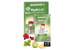 Boisson Énergétique Overstims Hydrixir Antioxydant 15 Sachets Assortiment D'Arômes