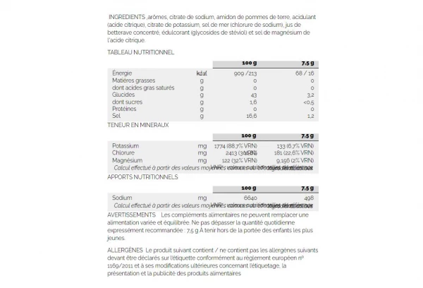 Boisson énergétique 226ers HydraZero Fraise 225g 4 Boisson énergétique 226ers HydraZero Fraise 225g – Image 2