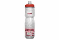 Bidon Isotherme Camelbak Podium Ice 620mL Blanc / Rouge