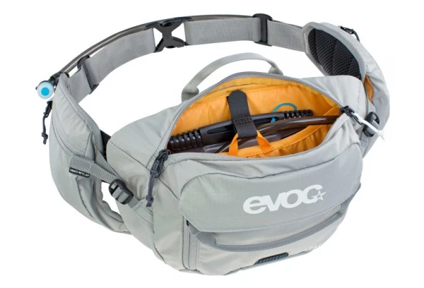 Ceinture Hydro Evoc Hip Pack 3 L + Poche à Eau 1.5 L Gris 6 Ceinture Hydro Evoc Hip Pack 3 L + Poche à Eau 1.5 L Gris – Image 4