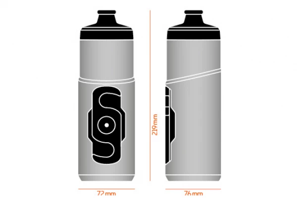 Bidon Fidlock Twist 600 Ml (sans Connecteur Magnétique) Fumé 4 Bidon Fidlock Twist 600 Ml (sans Connecteur Magnétique) Fumé – Image 2