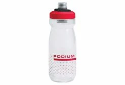 Bidon Camelbak Podium 0.62 L Transparent Rouge Noir / Gris