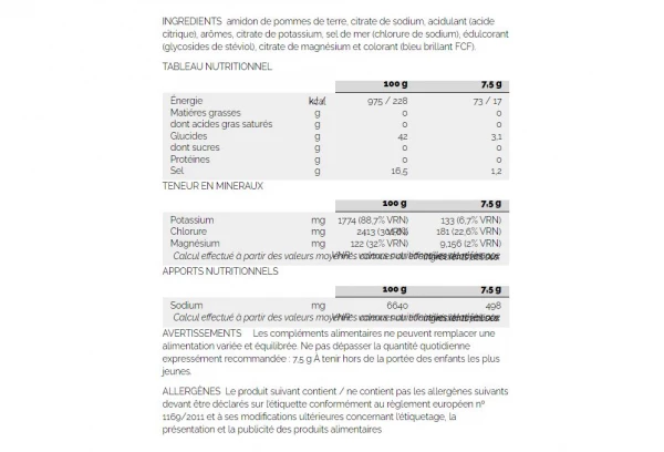 Boisson énergétique 226ers HydraZero Tropical 7.5g 4 Boisson énergétique 226ers HydraZero Tropical 7.5g – Image 2