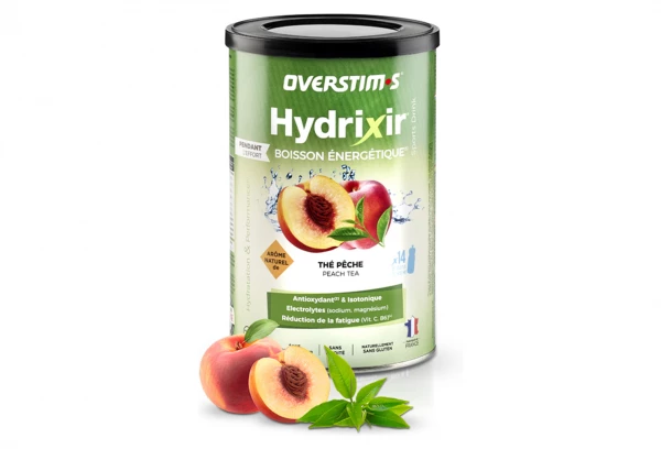 Boisson Énergétique Overstims Hydrixir Antioxydant Thé Pêche 600g 3 Boisson Énergétique Overstims Hydrixir Antioxydant Thé Pêche 600g