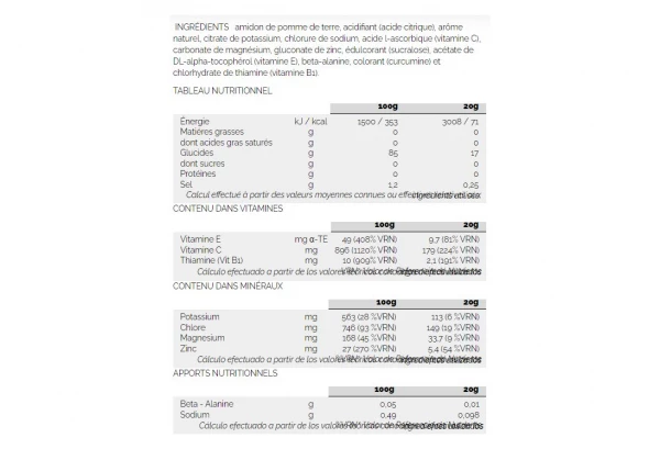 Boisson énergétique 226ers Isotonic Citron 20g 4 Boisson énergétique 226ers Isotonic Citron 20g – Image 2