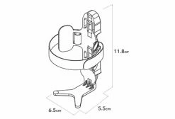Porte-Bidon Dom Monkii Cage L Vert -Hydratation VTT Soldes unnamed file 1986