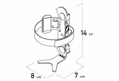 Porte-Bidon Dom Monkii Cage V Rose -Hydratation VTT Soldes unnamed file 1990