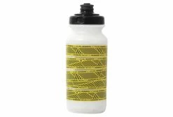 Bidon Massi Yellow Tape 500ml Transparent Blanc / Jaune Blanc / Translucide