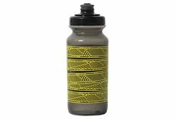 Bidon Massi Yellow Tape 500ml Transparent Noir / Jaune Blanc / Translucide