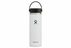 Bouteille Hydro Flask Wide Mouth With Flex Cap 591ml Blanc
