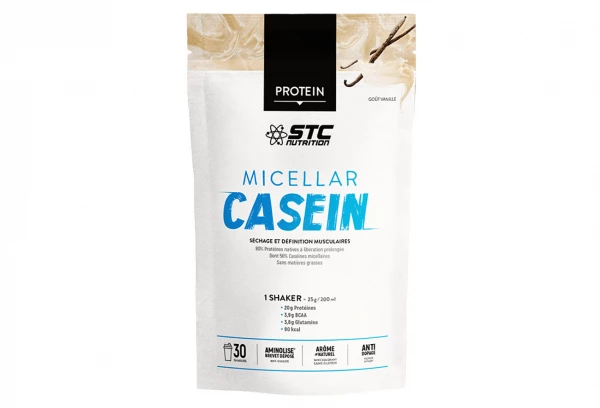 Boisson Protéinée STC Nutrition Micellar Casein Vanille 750g 3 Boisson Protéinée STC Nutrition Micellar Casein Vanille 750g