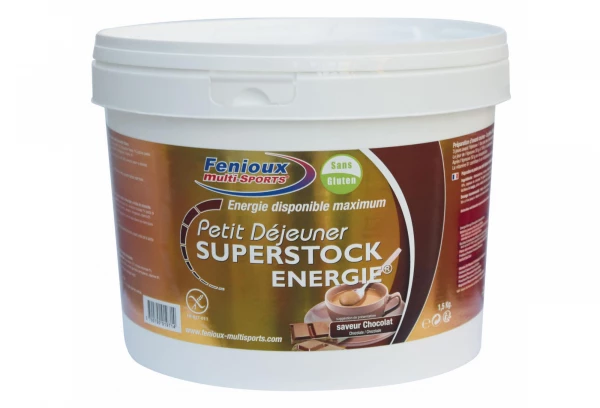 Fenioux Multi-Sports Petit-déjeuner Fenioux SuperStock Energie Chocolat SANS GLUTEN 1,5 Kg 3 Fenioux Multi-Sports Petit-déjeuner Fenioux SuperStock Energie Chocolat SANS GLUTEN 1,5 Kg