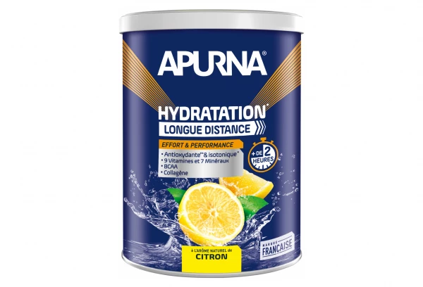 Boisson Hydratation Apurna Longue Distance Citron Pot 500g 3 Boisson Hydratation Apurna Longue Distance Citron Pot 500g