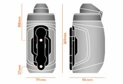 Bidon Fidlock Twist Simple 450 Ml + Connecteur De Bouteille Noir -Hydratation VTT Soldes unnamed file 608