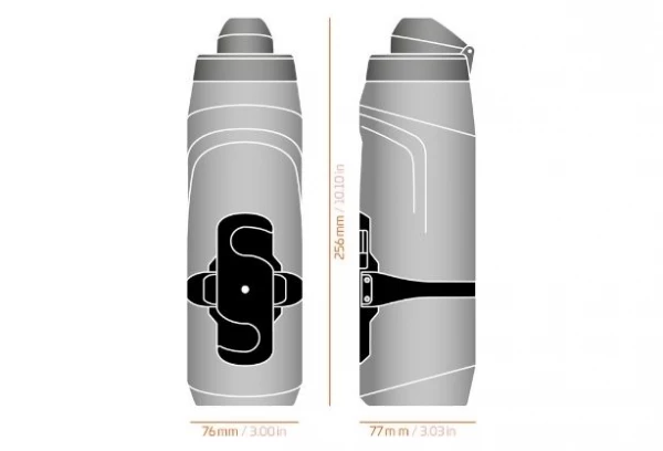 Bidon Fidlock Twist 800 Ml Fumé + Connecteur Magnétique Gris 5 Bidon Fidlock Twist 800 Ml Fumé + Connecteur Magnétique Gris – Image 3