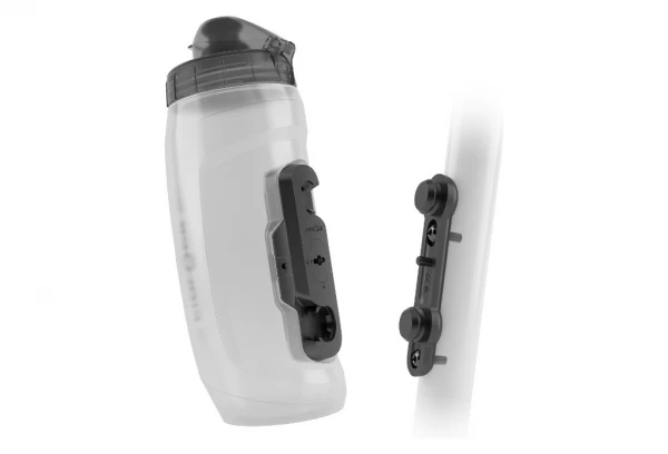 Kit Porte-Bidon + Bidon Fidlock Twist 590 Ml Transparent Translucide 3 Kit Porte-Bidon + Bidon Fidlock Twist 590 Ml Transparent Translucide