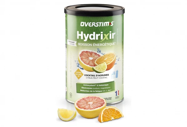 Boisson Énergétique Overstims Hydrixir Antioxydant Cocktail D'agrumes 600g 3 Boisson Énergétique Overstims Hydrixir Antioxydant Cocktail D'agrumes 600g